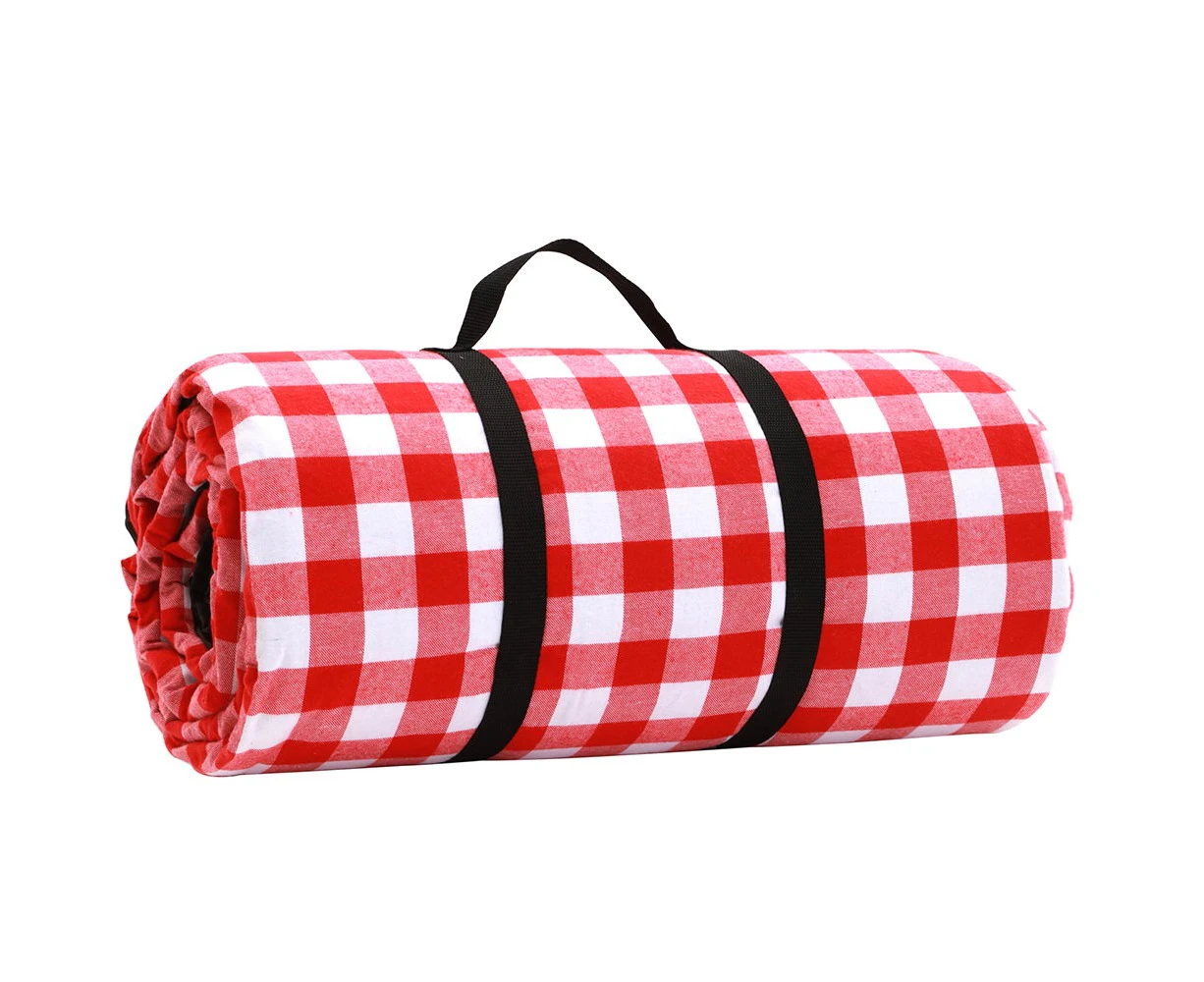 Alfresco 3m x 3m Extra Large Picnic Blanket Outdoor Mat Camping Waterproof Summer