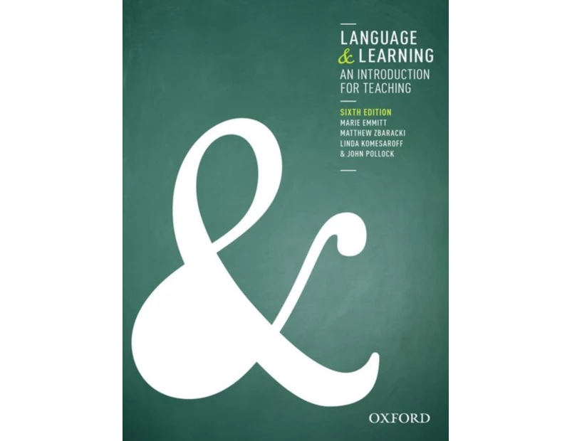 Language and Learning An Introduction for Teaching by Pollock & John & Former Head of Department of Industry Education & RMIT