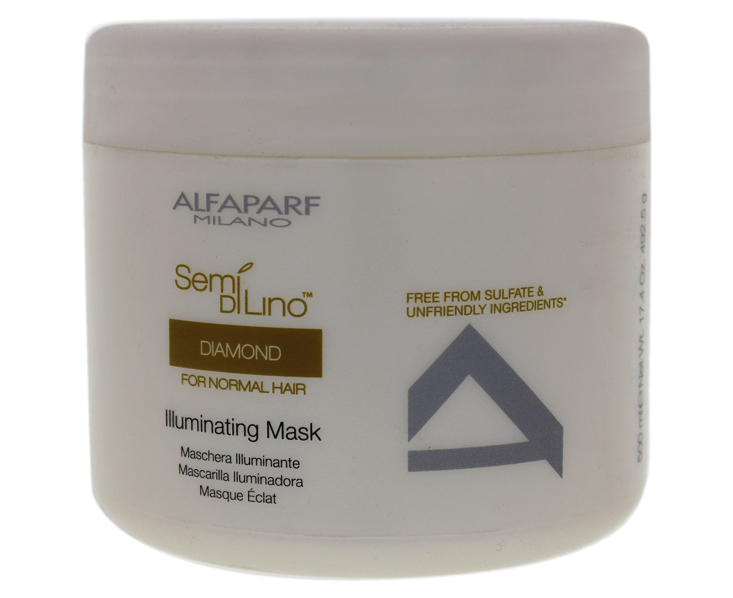 Semi Di Lino Diamond Illuminating Mask by Alfaparf Milano for Unisex - 17.4 oz Mask