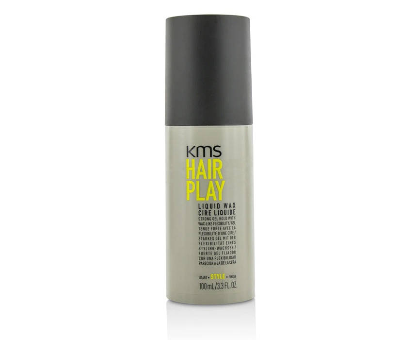 KMS California Hair Play Liquid Wax (Strong Gel Hold with WaxLike Flexibility) 100ml/3.3oz