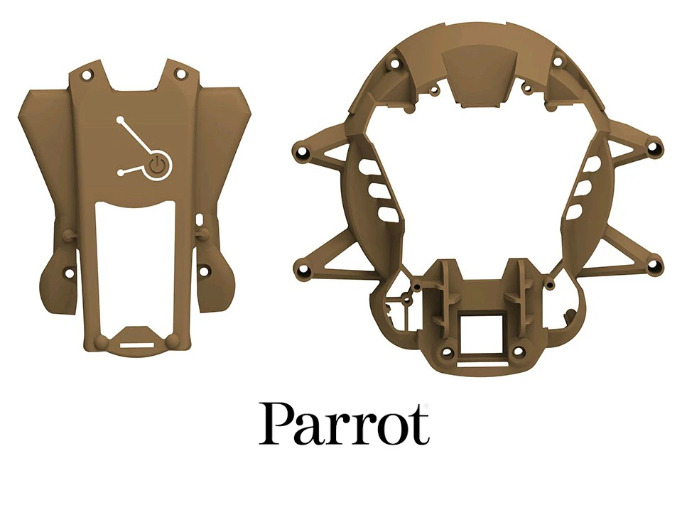 Parrot Jumping Sumo Top & Central Cover Khaki Brown