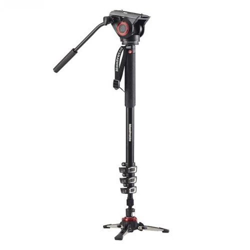 Manfrotto XPRO 4-Section Monopod & Fluid Head