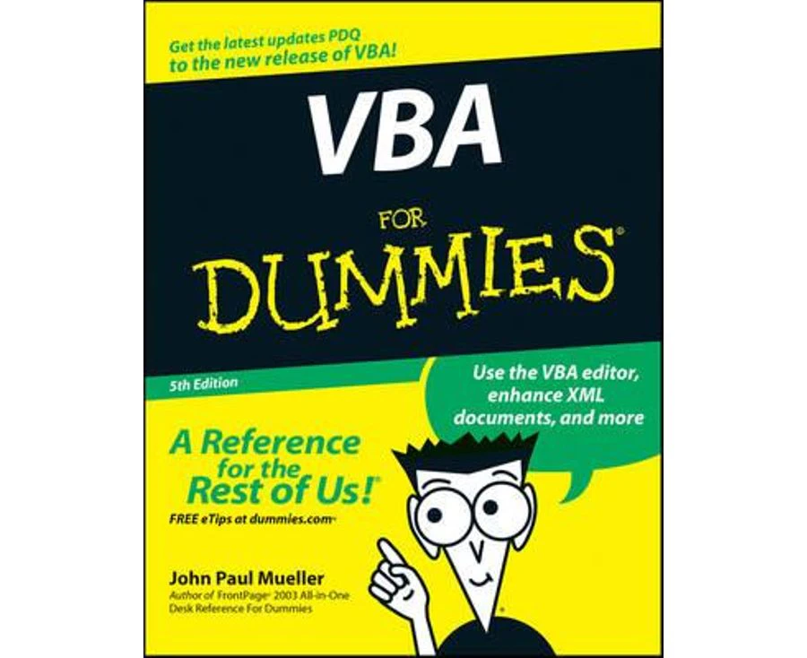 VBA For Dummies, 5th Edition