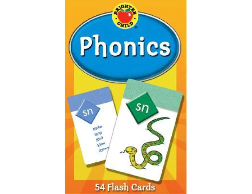 Phonics Flash Cards by Compiled by Brighter Child
