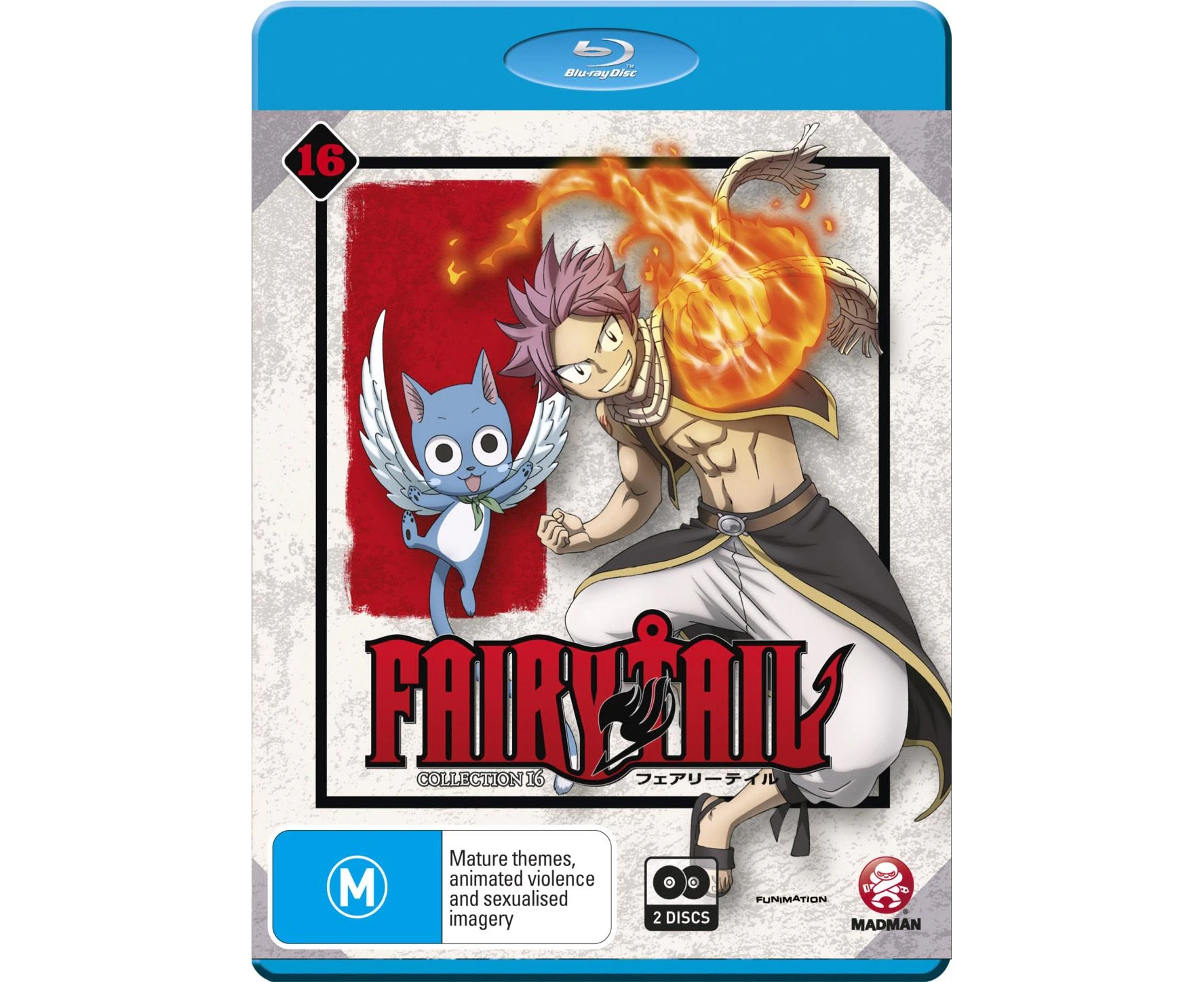 Fairy Tail : Collection 16 : Eps 176-186 [blu-ray][2011]