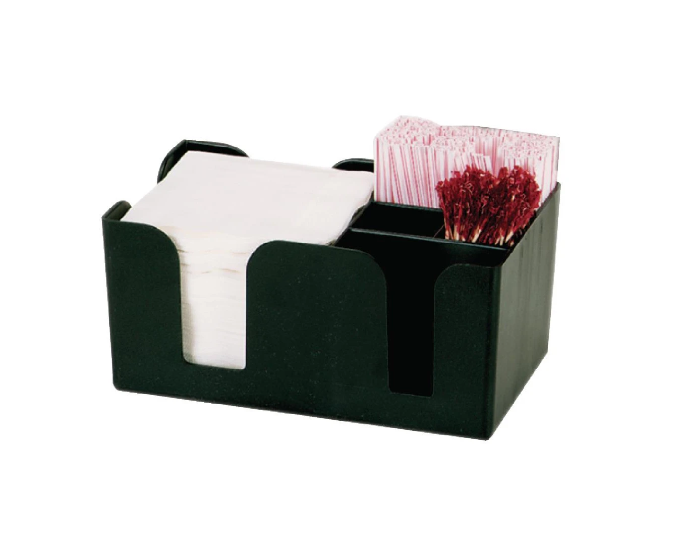 Kristallon Plastic Bar Caddy - Black - ABS