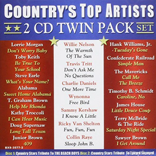 Lynyrd Skynyrd Frynds / Beach Boys Tribute - Country's Top Artists  [COMPACT DISCS] USA import