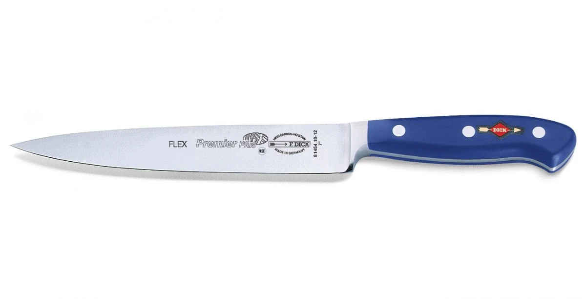 F.Dick Premier Plus Filleting Knife, Flexible 18cm, Blue C&C/P