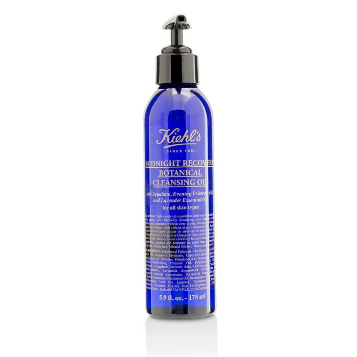 Kiehl's Midnight Recovery Botanical Cleansing Oil  For All Skin Types 175ml/5.9oz