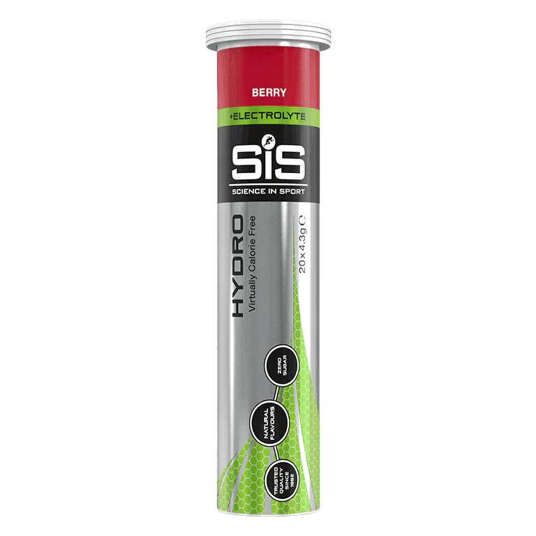 Science In Sport (SIS) GO Hydro + Electrolytes [Flavour: Berry] - 20 Tablets