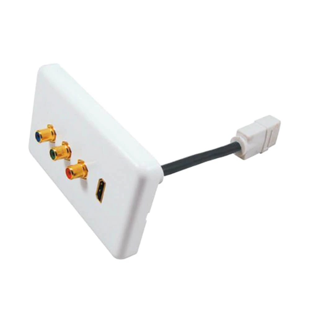 DIGIHAUS Video Home Theatre Wall Plate (RGB + HDMI)