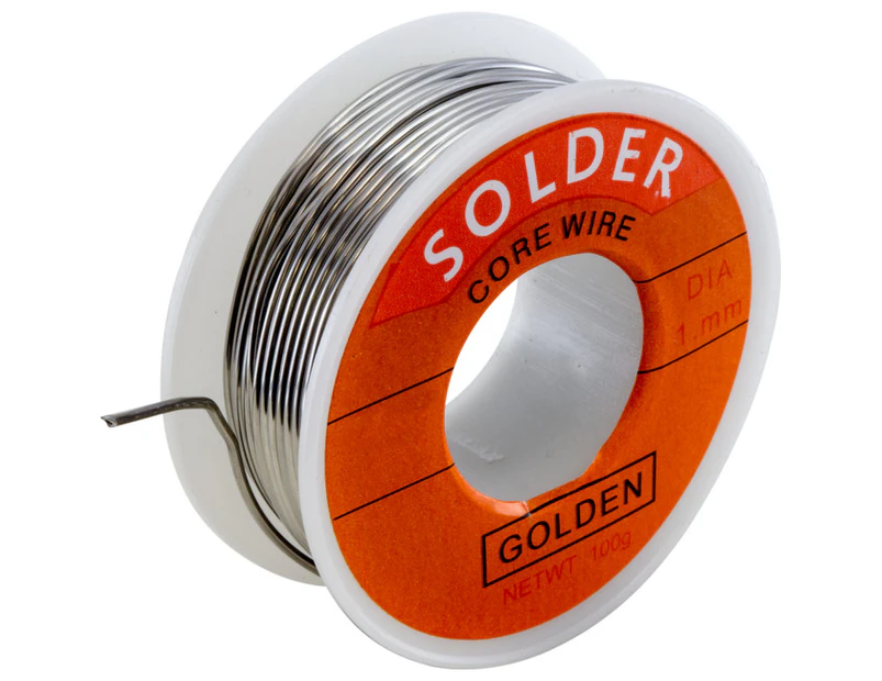 DOSS ZD1623A  1Mm X 100G Solder Wire Sn60% Pb40% Flux2.2%  60% Tin (Sn) and 40% Lead (Pb)  1MM X 100G SOLDER WIRE