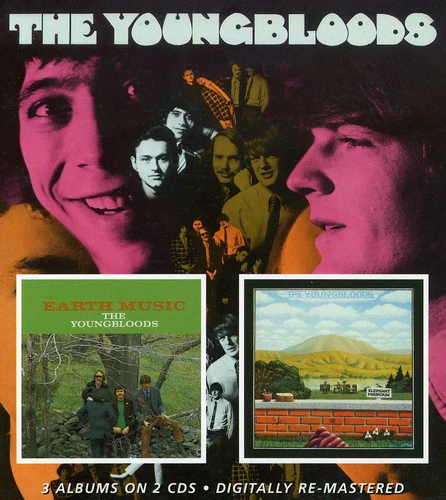 The Youngbloods - Youngbloods / Earth Music / Elephant Mountain  [COMPACT DISCS] Rmst, England - Import USA import