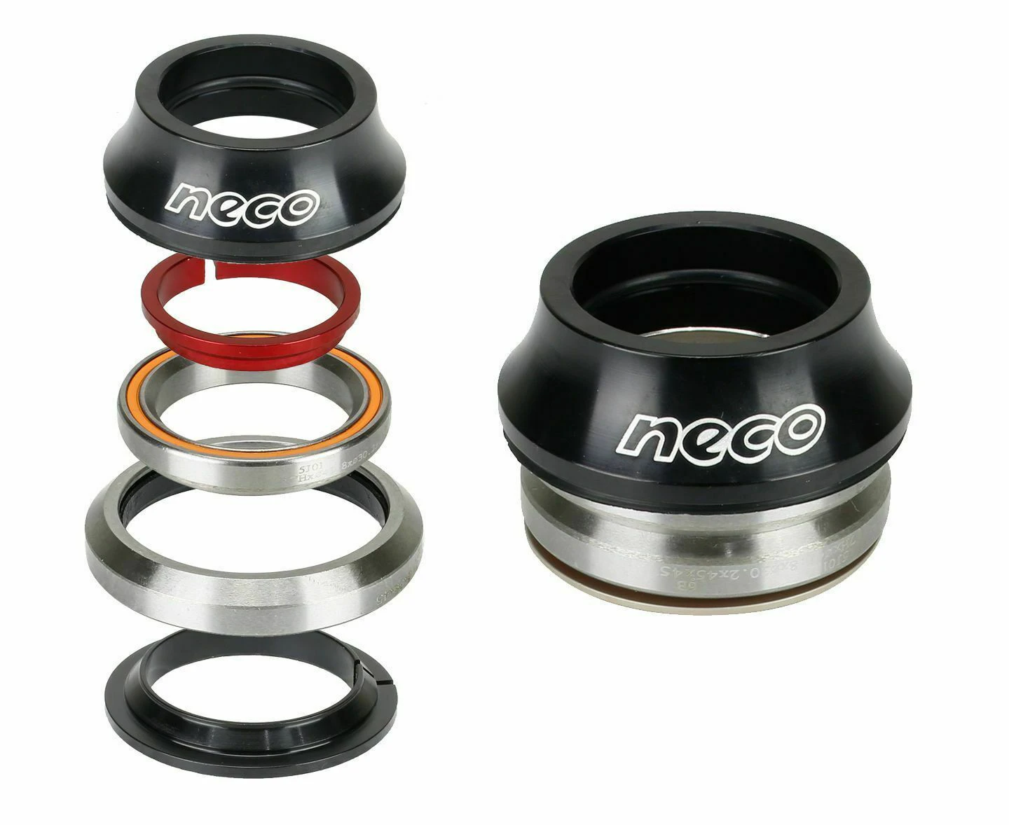 NECO Bike CNC Headset 1-1/8" Bearing