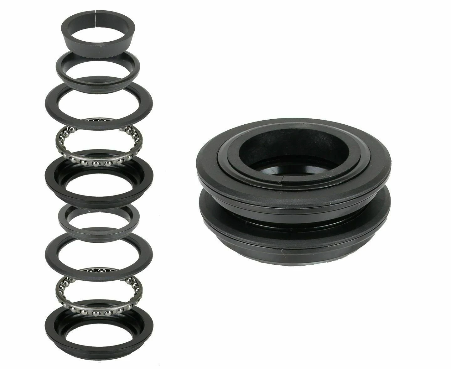 NECO Bike Semi-Integrated Headset 1-1/8"Dust Seal