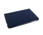 For iPad mini 1 / 2 / 3 Case, Durable High-Quality Leather Cover,Dark Blue