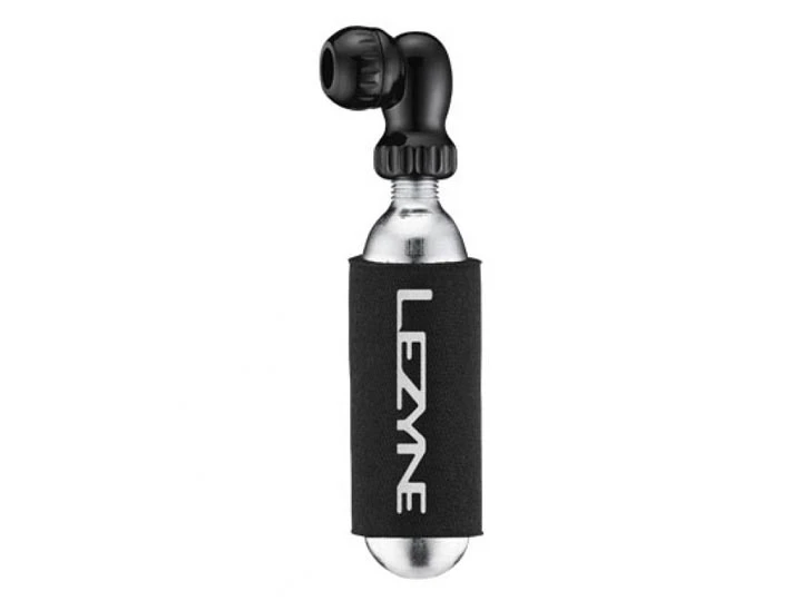 Lezyne Twin Speed Drive Co2, Black 25G w Anti-Freeze Sleeve