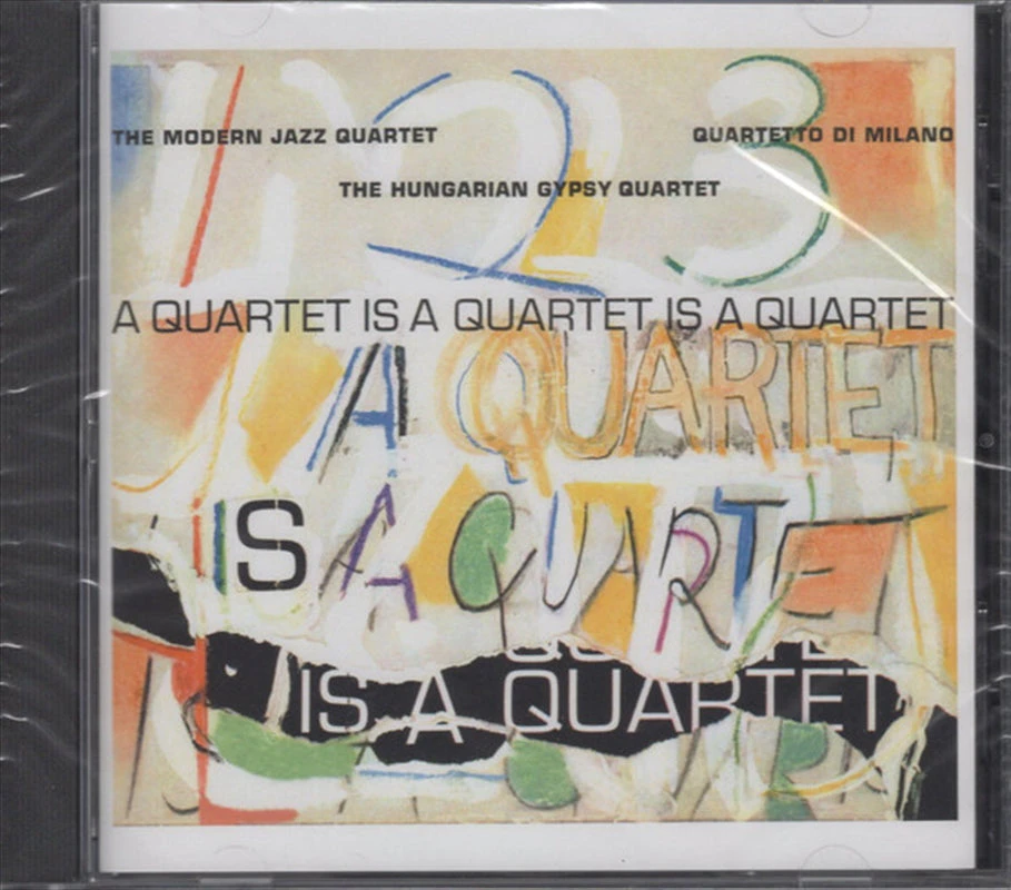 Modern Jazz Quartet Quartet Is A Quartet Is A Quartet Cd