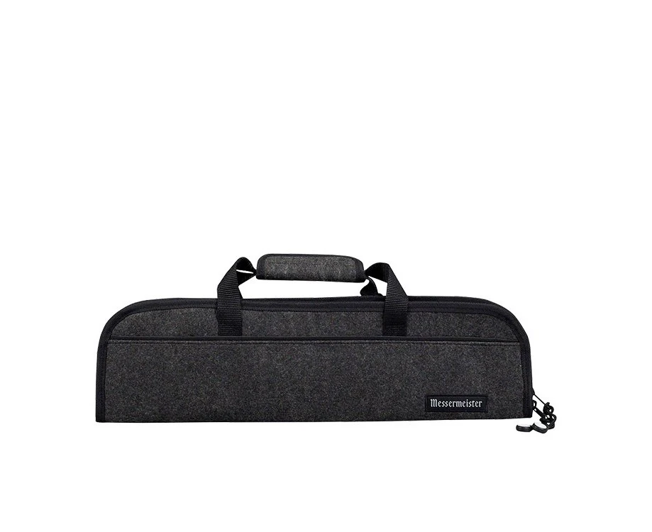 Messermeister 5 Pocket Felt Knife Roll Black