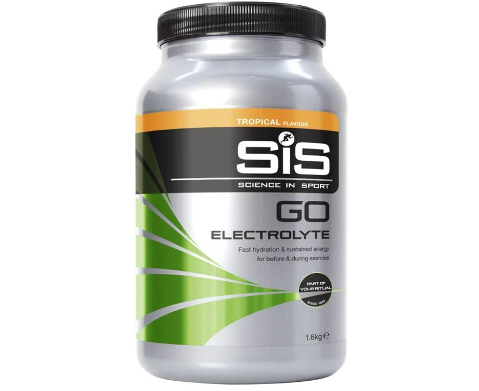 Science In Sport (SIS) GO Electrolyte Energy Powder [Size: 1.6kg] [Flavour: Tropical]