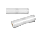 Set of 10 Vacuum Food Sealer Bags Roll Saver Storage Seal Heat Commercial 6m 20cm