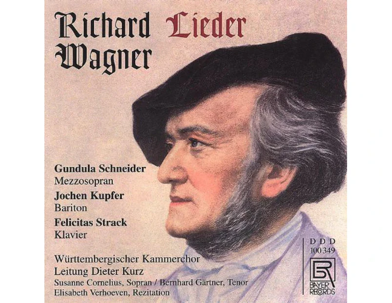 Wagner / Schneider / Kupfer / Strack - Lieder  [COMPACT DISCS] USA import