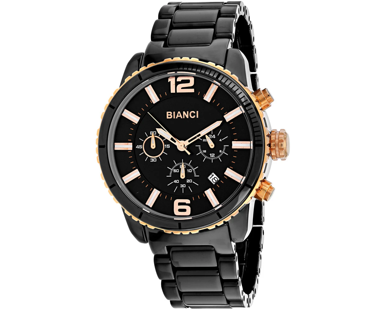 Roberto Bianci Men's Amadeo Black Dial Watch - RB58751