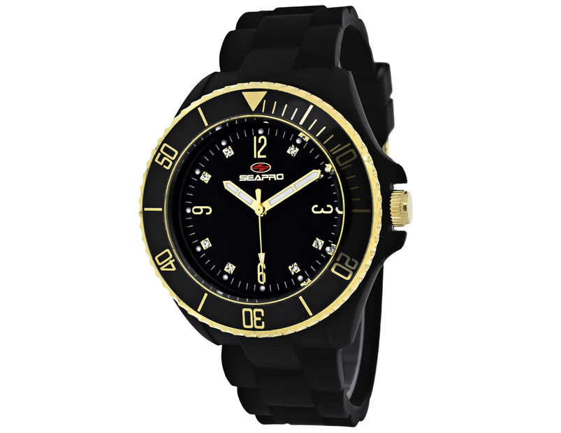 Seapro Women's Sea Bubble Black Dial Watch - SP7410