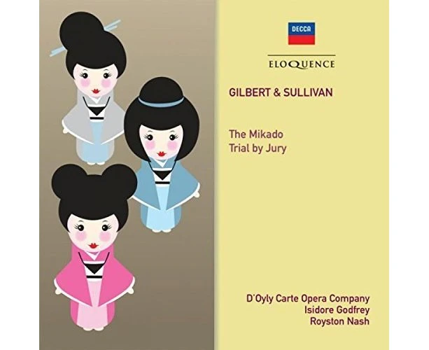 D'Oyly Carte Opera Company / Godfrey,Isidore - Gilbert & Sullivan: Mikado / Trial By Jury  [COMPACT DISCS] Australia - Import