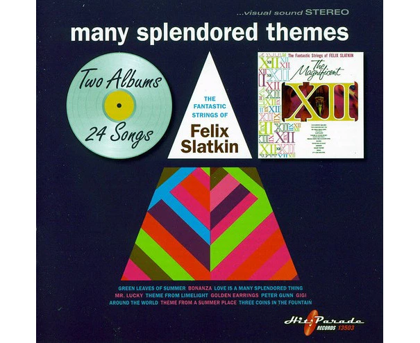 Felix Slatkin - Many Splendored Themes  [COMPACT DISCS] USA import