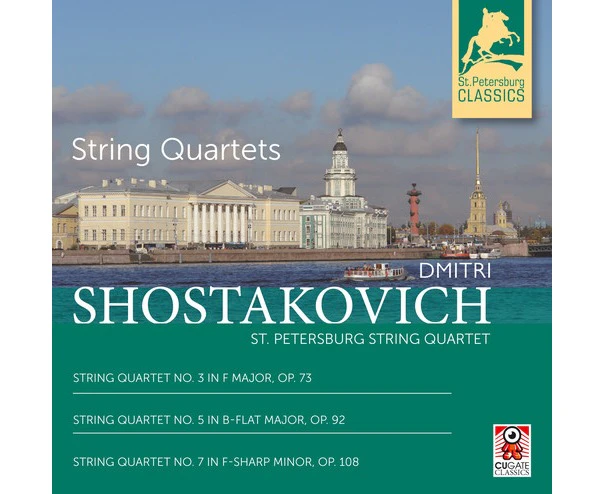 Shostakovich / St. Petersburg String Quartet - String Quartets 3, 5 & 7  [COMPACT DISCS] Jewel Case Packaging USA import