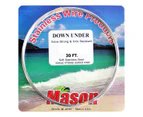 Mason Down Under 30' Single Strand Stainless Steel Wire Leader #60lb
