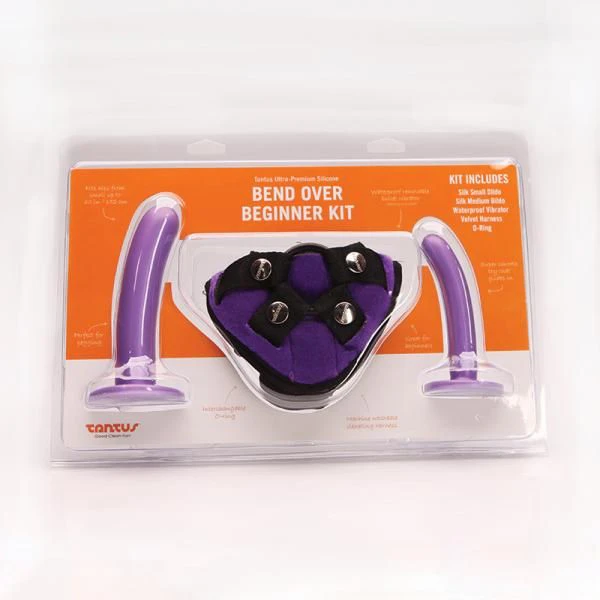 Tantus Bend Over Beginner - Vibrating Strap-On Kit