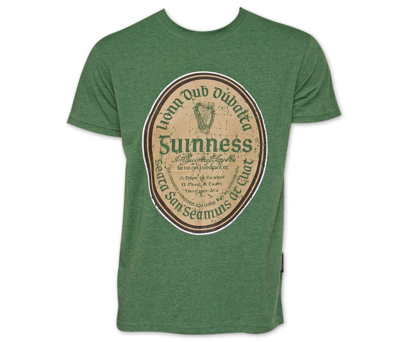 Guinness Beer Gaelic Label Shirt - Green