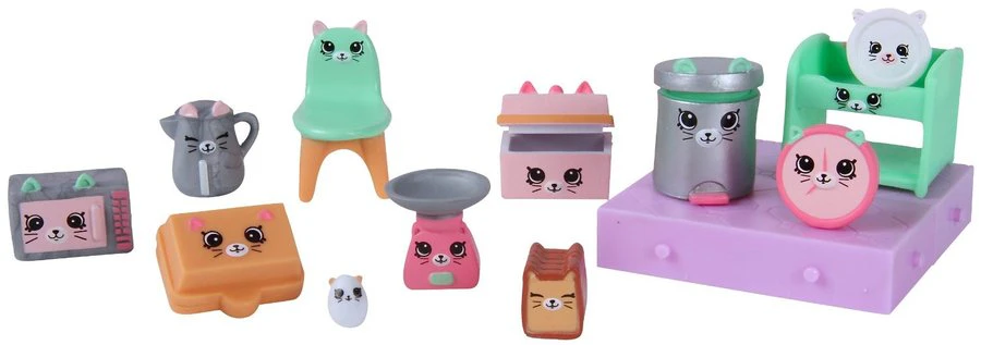 Shopkins Happy Places Decorator Pack Kitty Kitchen