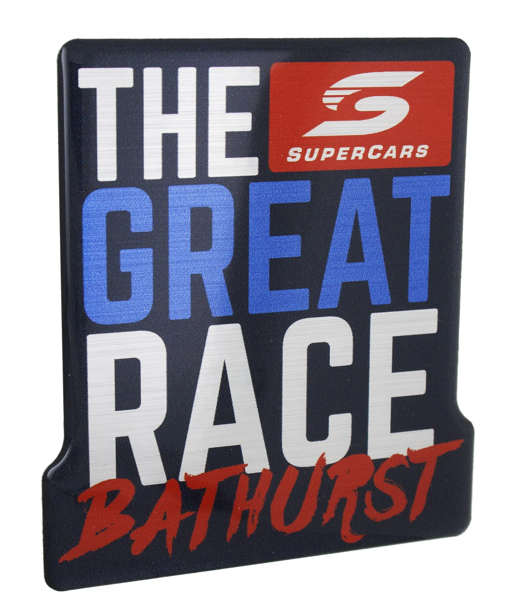 V8 Supercars Bathurst The Great Race Logo Domed Automotive Decal Emblem Sticker