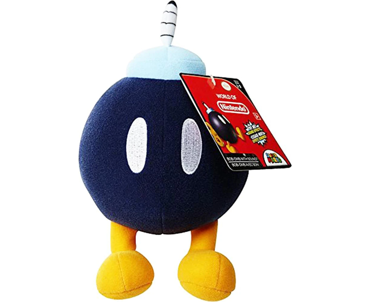 Nintendo 5" Plush with Sounds: Bob-Omb