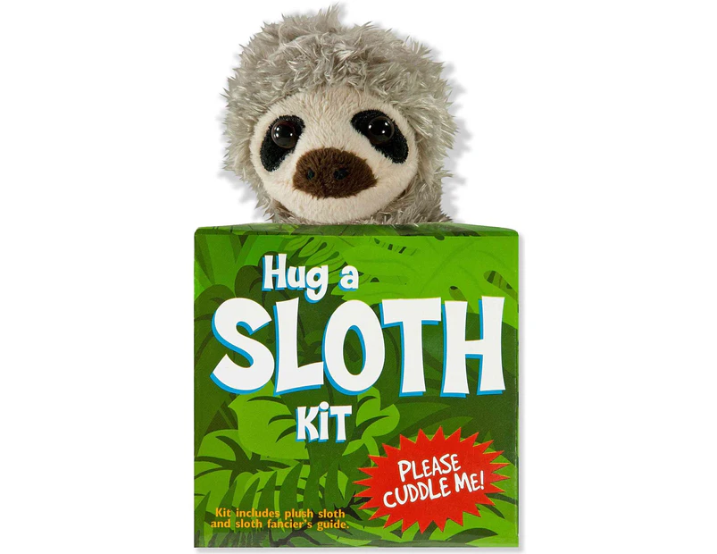Hug a Sloth Kit (Book with Plush) [With Plush]