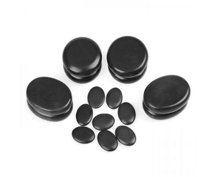 SPA Hot Stone 16 Piece Set Massage Stones