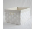 Linear Storage Basket White Large