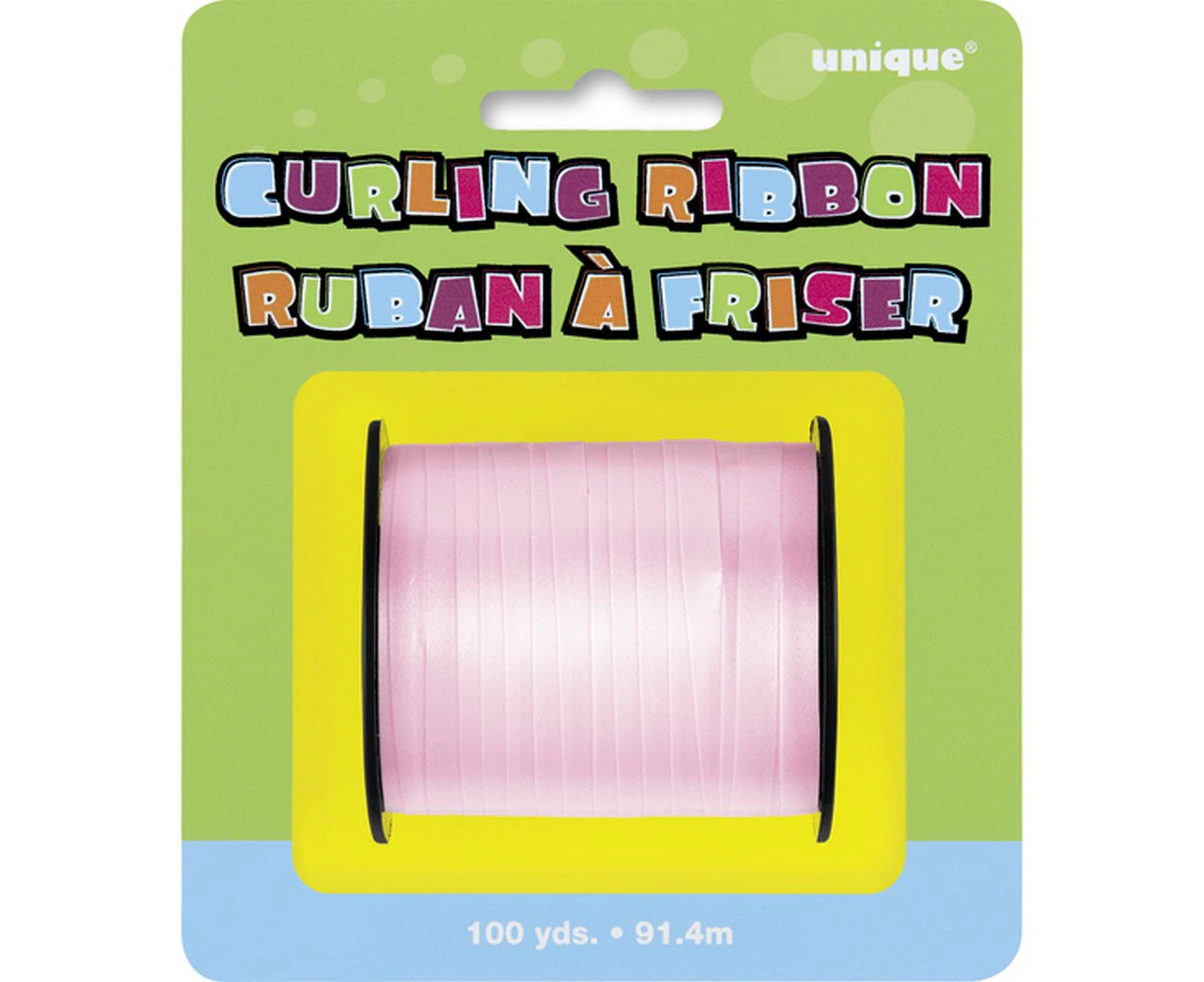 Unique Party Curling Ribbon Roll (100 Yards) (Pastel Pink) - SG4820