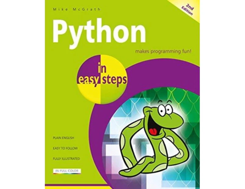 Python in easy steps by Mike McGrath