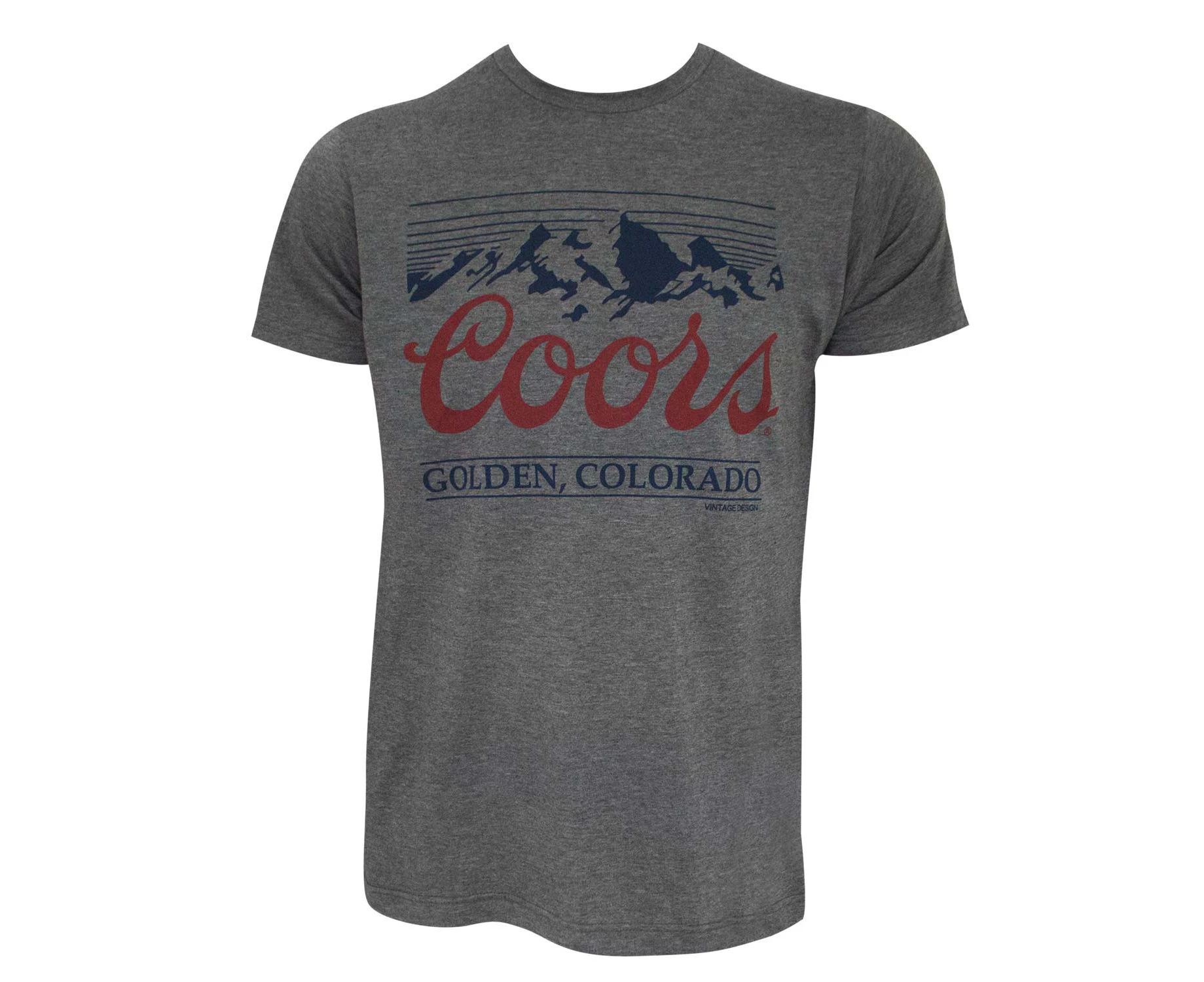 Coors Golden Colorado Grey Tee Shirt