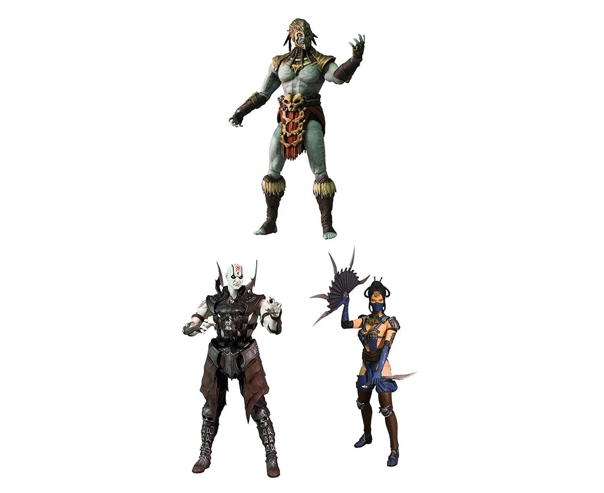 Mortal Kombat X Series 2: 6" Action Figure Set Of 3