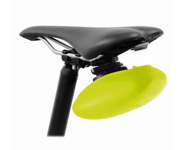 Scicon Aeronaut Bike Saddlebag - Fluro Yellow Hi Vis Seat Bag with Tyre Levers