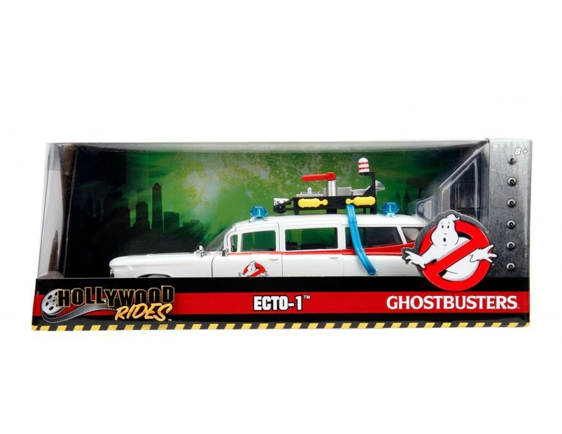 Ghostbusters (1984) - Ecto-1 Hollywood Rides 1/24th Scale Die-Cast Vehicle Replica (JAD99731)