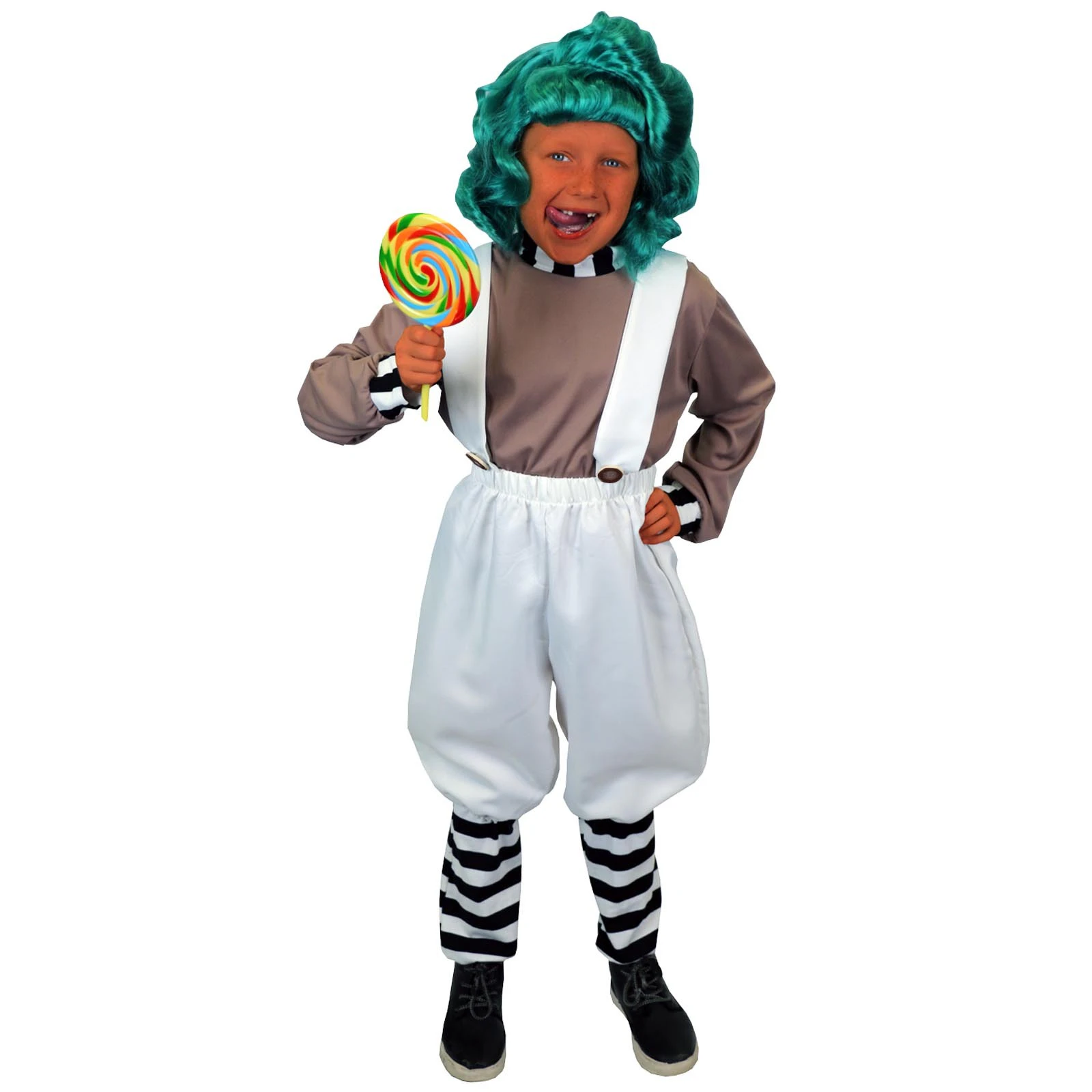 Oompa Loompa Chocolate Factory Costume - Child