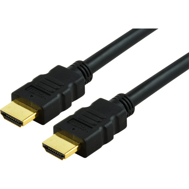 COMSOL HDMI1M  1M HDMI Lead With Ethernet Hdmi2.0 Round  Supports All the Latest 4K Ultra HD TV's With Resolution Up To 3840 X 2160 (2160P)  HDMI LEAD