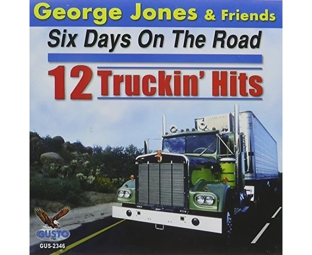 George Jones - Six Days on the Road: 12 Truckin Hits  [COMPACT DISCS] USA import