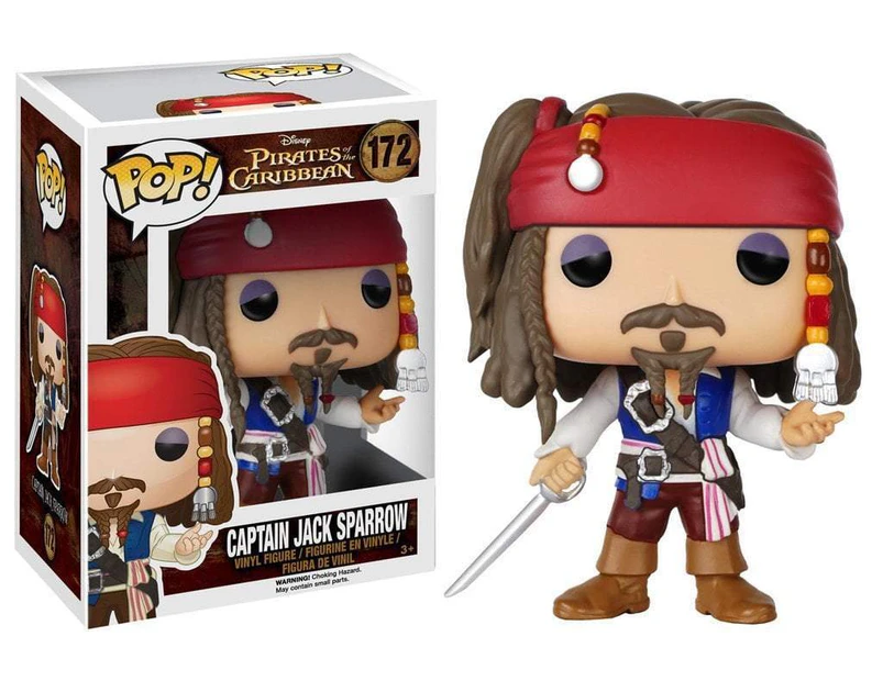 POP! Vinyl Pirates of the Caribbean - Captain Jack Sparrow #172 with Pop Protector